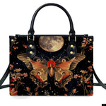 PREAUREUM "{split_values}" Personalized {collection_title} Leather Handbag