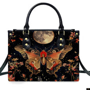 PREAUREUM "{split_values}" Personalized {collection_title} Leather Handbag