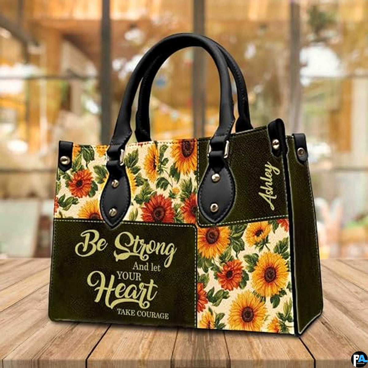 Personalized Christian Leather Handbag, Jesus Christian Tote Bag, Bible Purse, Religious Bags Gift for Mom, Women