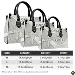 Personalized Christian Leather Handbag – Custom Purse Faith Gift for Mom, Grandma, Women Birthday or Christmas