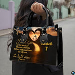 Personalized Christian Leather Handbag For Women, Bible Purse, Religious Bags Christian Gift For Women Her, Jesus Bag