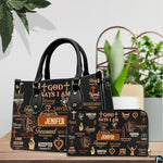 Personalized Christian Leather Handbag For Women, Bible Purse, Religious Bags Christian Gift For Women Her, Jesus Bag