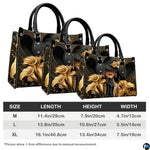 Personalized Black Women Leather Bag, Custom Name African Purses and Handbags Gifts for Mom Birthday Christmas Mothers Day
