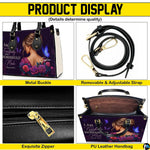 Detailed view presenting golden metallic clasps, secure attachments, and sliding fasteners.