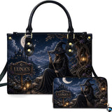 Dark Witch Art Crescent Moon Citadel Graphic Design