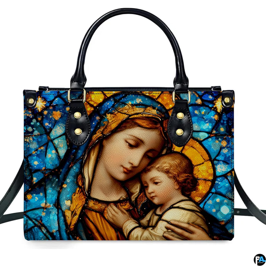 Open handbag interior display showing main storage compartment.