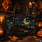 Alternate angle presentation displaying the complete ghost train art accessory pairing.