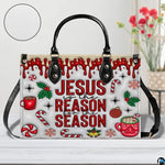 Personalized Jesus Is The Reason Handbag, Removable Strap