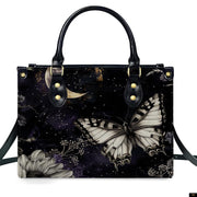 PREAUREUM "{split_values}" Personalized {collection_title} Leather Handbag