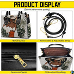 Personalized Tropical Black Woman Art Handbag
