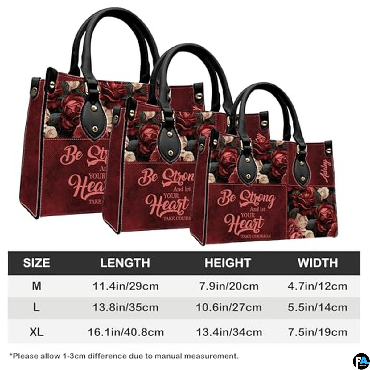 Personalized Christian Leather Handbag, Jesus Christian Tote Bag, Bible Purse, Religious Bags Gift for Mom, Women
