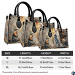 Open handbag interior display showing main storage compartment.