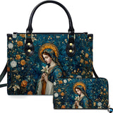 Madonna Mosaic Sacred Art Handbag