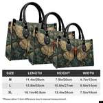 PREAUREUM "{split_values}" Personalized {collection_title} Leather Handbag