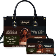 Hymn artwork depicting hymn art prints and spiritual typography on companion accessories.