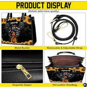 Personalized Leather Handbag for Black Women, Custom African Purse Bag Set, Birthday Meaningful Gifts for Mom, Friend