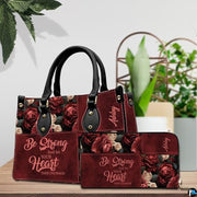 Personalized Christian Leather Handbag, Jesus Christian Tote Bag, Bible Purse, Religious Bags Gift for Mom, Women