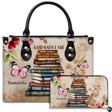 Christian Gifts for Women Faith, Customized Christian Leather Handbag, Jesus Bag, Bible Purse, Inspirational Religious