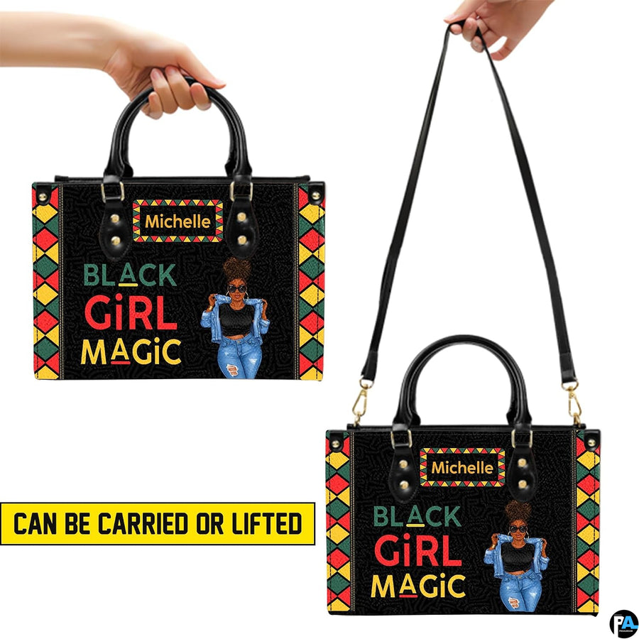 Scale diagram illustrating medium, large, and extra large visual proportions of the afrocentric artwork accessory.