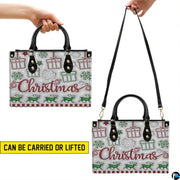 Personalized Christmas Holiday Elements Handbag for Christmas Gift