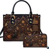 Fairy Cottage Art Enchanted Village Graphic Design