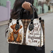 Street lifestyle perspective showing the rustic overall calf print in outdoor daylight.