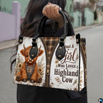 Street lifestyle perspective showing the rustic overall calf print in outdoor daylight.