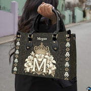 Custom Catholic Virgin Mary Leather Bag, Personalized Name Handbags and Purses for Christian Women Religious Bag Gifts