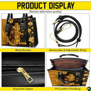 Personalized Leather Handbag for Black Women, Custom African Purse Bag Set, Birthday Meaningful Gifts for Mom, Friend