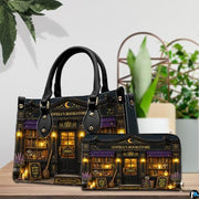 Personalized Mystical Sophia's Bookstore Facade Tote Bag