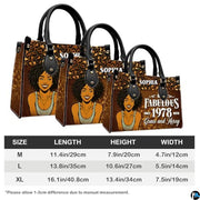 Personalized Black Women Leather Bag, Custom Name African Purses and Handbags Gifts for Mom Birthday Christmas Mothers Day