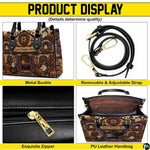 Detailed collage highlighting close-up artwork elements, interior space, and finish accents.