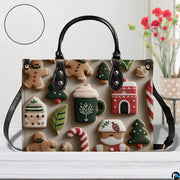 Sunlit interior setting highlighting gingerbread cookie artwork with circular texture close-up.