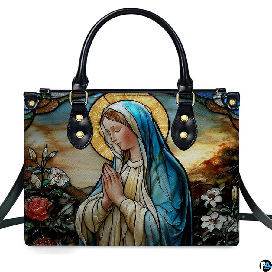 Open handbag interior display showing main storage compartment.