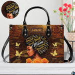 Frontal studio view of gold rose art accessory beside circular inset highlighting typographic coiffure.