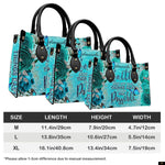 PREAUREUM "{split_values}" Personalized {collection_title} Leather Handbag