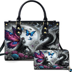 Personalized Fantasy Gothic Dragon Shoulder Bag for Dragon Lovers Gift