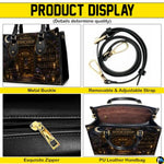 Bookstore Leather Bag, Book Purse for Book Lovers, Shoulder Bag