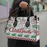 Personalized Christmas Holiday Elements Handbag for Christmas Gift