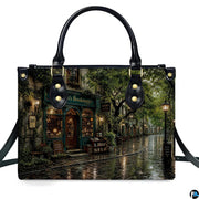 Side profile view showcasing structured depth, dark contrast edge piping, and clean side panels of the accessory set