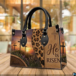 Personalized Christian Leather Handbag – Custom Purse Faith Gift for Mom, Grandma, Women Birthday or Christmas