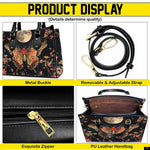 PREAUREUM "{split_values}" Personalized {collection_title} Leather Handbag