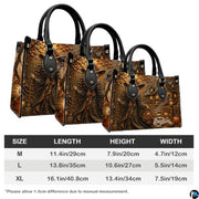 Personalized Witch Handbag with Purse, Custom Name Gothic Leather Bag Set for Women, Halloween Shoulder Bag, Witch Gift