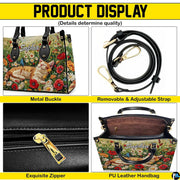 Visual display collage presenting cat butterfly art details across multiple graphic perspectives.