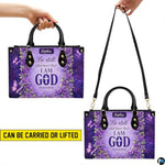 Personalized Christian Leather Handbag – Custom Purse Faith Gift for Mom, Grandma, Women Birthday or Christmas