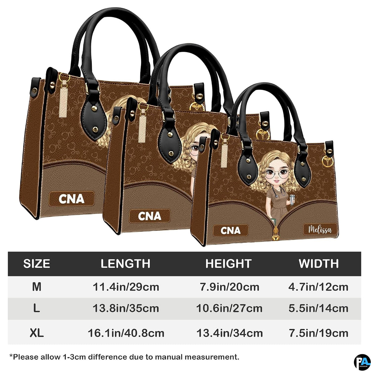 Four-panel showcase illustrating hardware attachments, zipper, and open layout.
