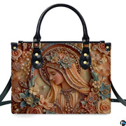 Open handbag interior display showing roomy main storage compartment.
