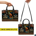Personalized African American Leather Bag, African Purse, Gifts for Black Girl Women, Black History Handbags