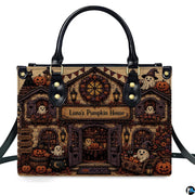 Base angle presenting the structured bottom panel and floral accents of the cute ghost art accessory.