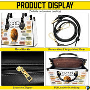 Personalized Christian Leather Handbag For Women, Bible Purse, Religious Bags Christian Gift For Women Her, Jesus Bag